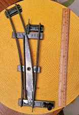 Hornby trains series o gauge french made left hand  turnout switch  61cm