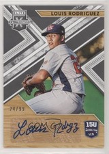 2019 Panini Elite Extra Edition Black 24/99 Louis Rodriguez #15U-LR Auto 1u6