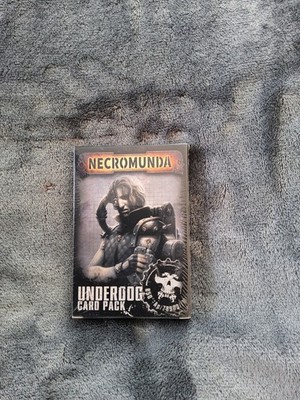 Underdog Cards Pack-Necromunda-Gang Tactics-Outcasts-Hired Guns-Warhammer sealed