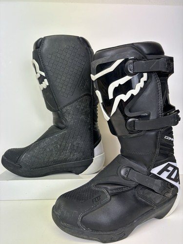 Fox Racing Youth Comp Motorcycle Boot Black Size Y 7 model 27689-001-7 - Bild 2 von 11