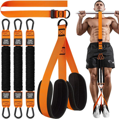 Two Foots Pull up Assistance Bands, Heavy Duty Resistance Band for Pull up Bar,