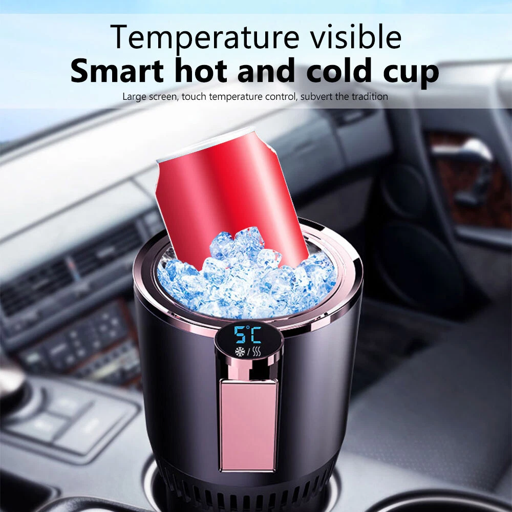 Car Heating Cup Temperature Thermos Cup Stainless Steel Travel Mug Smart  Car Insulation Coffee Milk Portable Kettle Mug Heater