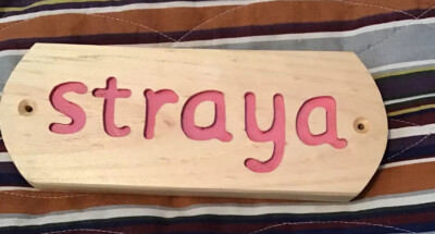 personalised timber sign, Straya | eBay Australia