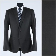 Mens Slim fit Blazer 38R UK Size MONTEGO Brown Sport Coat Jacket
