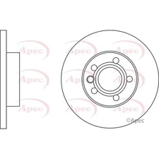 Apec Front Brake Disc DSK785 - OE High Quality Precision Engineered Part