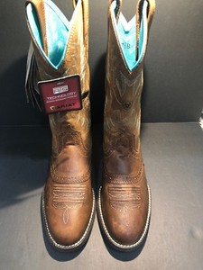 heritage stockman western boot