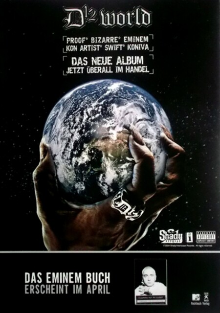 D12 - 2004 - Promotion - Plakat - D12 World - Dirty Dozen
