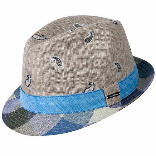Cappello Alfonso D'Este Trilby fantasia Lino cappelli estivo Hats  marocchino | eBay