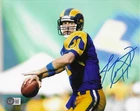 Jim Everett Signed 8x10 Photo Autographed BAS Los Angeles Rams 61