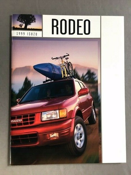 1999 Isuzu Rodeo 18-page BIG SIZE Original Car Sales Brochure