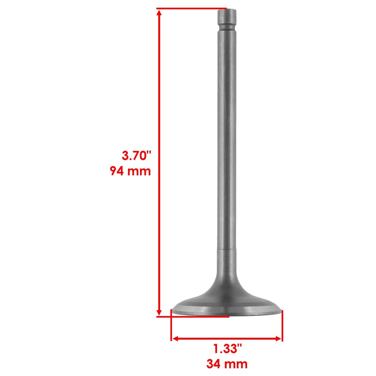 Caltric Intake & Exhaust Valve Set For Yamaha XT250 (2008-2022) & Raptor 250 - Direct Replacement Parts 7 thumbnail image