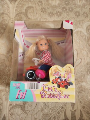Steffi Love Evi, Evi's Bobby Car Neu, Karton Gebrauchsspuren