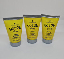Schwarzkopf Got2B Styling Spiking Glue 1.25oz LOT OF 3 