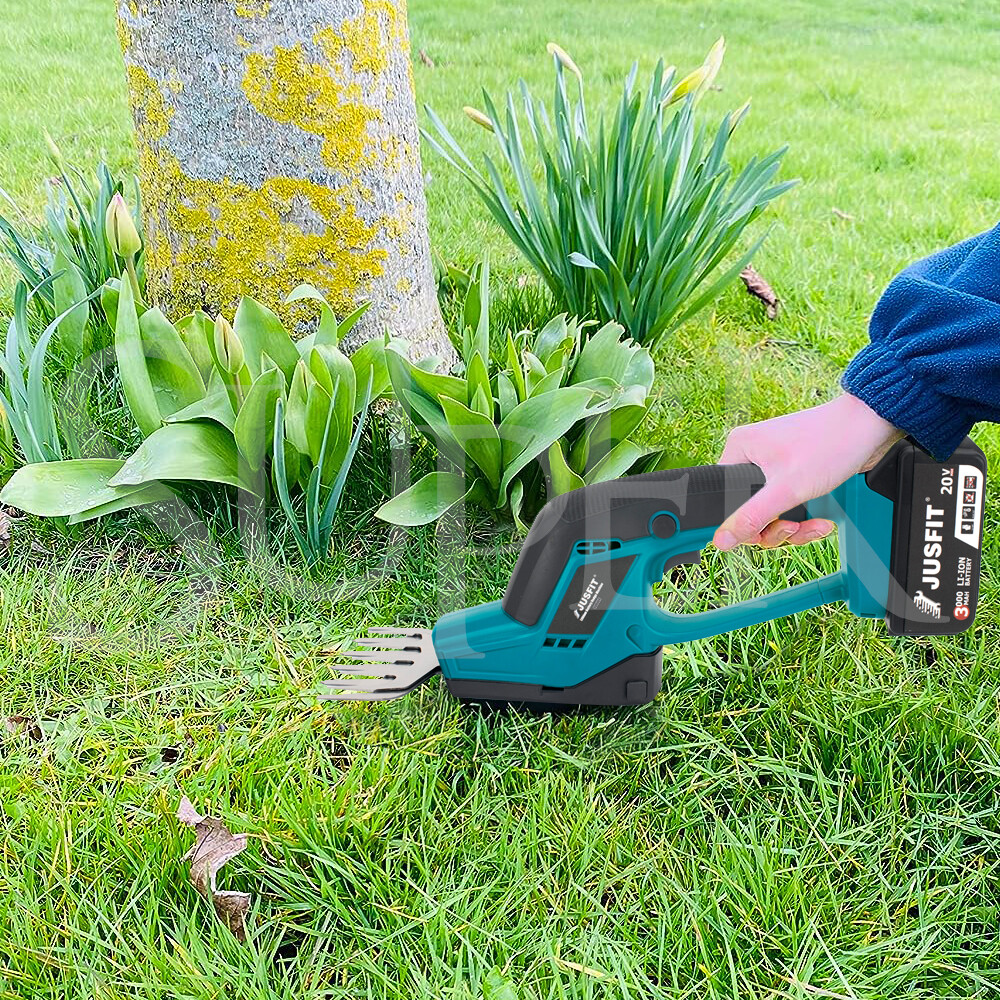 2 IN 1 Cordless Hedge Trimmer Garden Pruner Edger Shears For Makita 18V