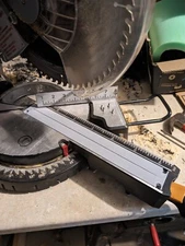 Zero Clearance Throat Plate Insert Chicago Electric Slide Miter Saw Harbor Freig