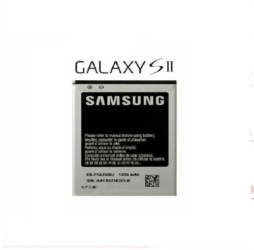BATERÍA 100% NUEVA PARA SAMSUNG GALAXY S2 GT-i9100 EB-F1A2GBU 1650mAh MFG Fecha 2018 - Imagen 2 de 2