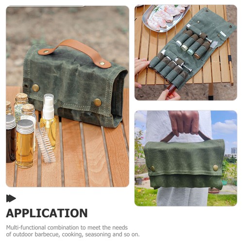 1 set of Camping Spice Bottles Outdoor Spice Container Travel Spice Holders - 第 2/12 張圖片