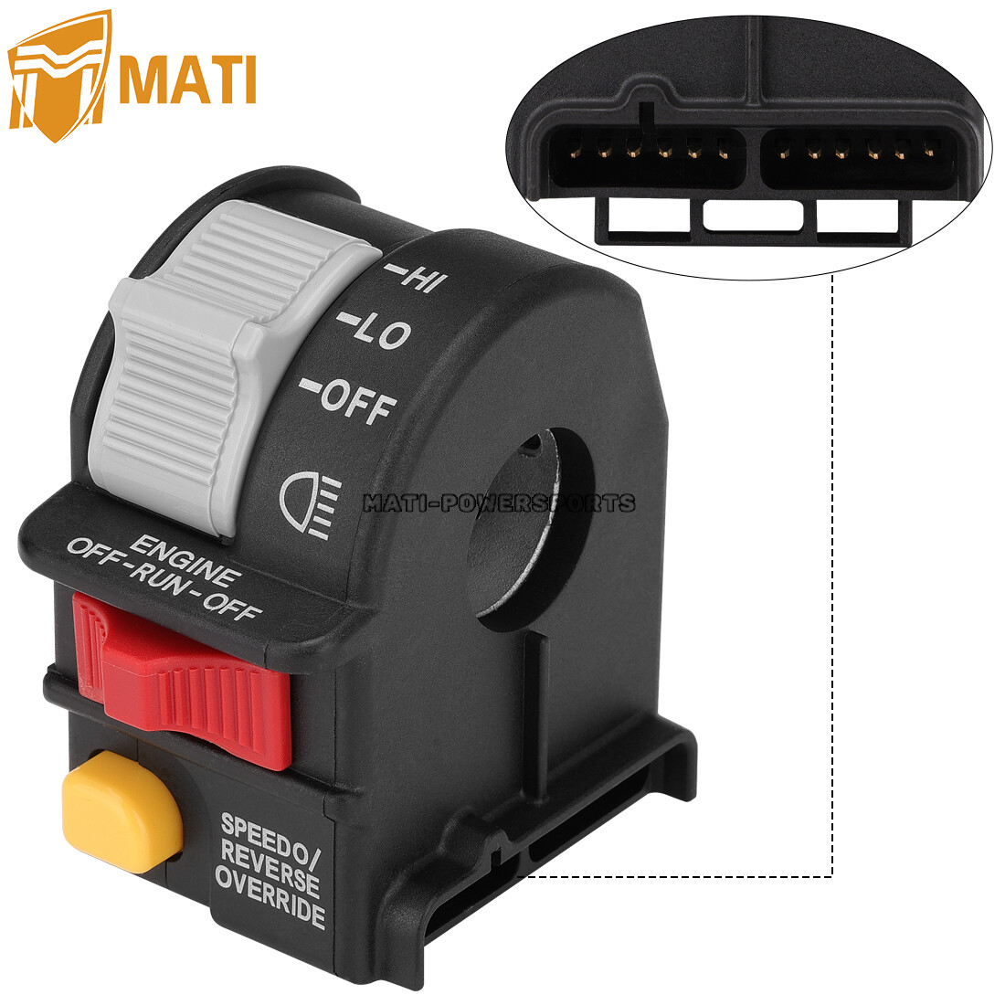 Left Handlebar Kill Switch 4011835 for Polaris Sportsman X2 500