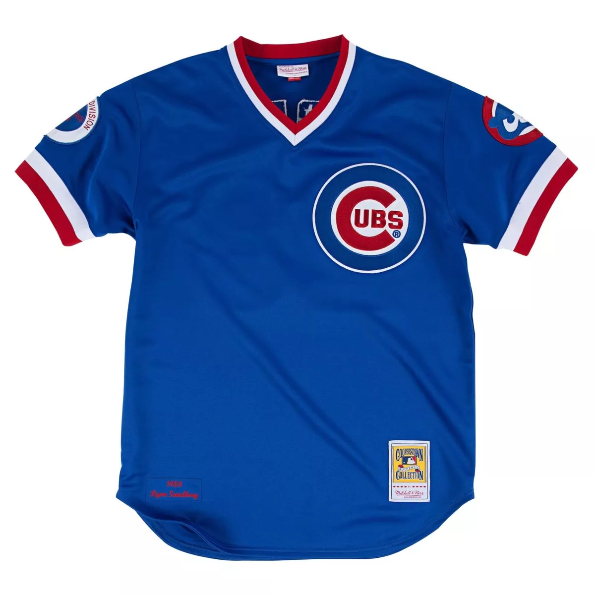 Chicago Cubs Ryne Sandberg 23 Mitchell Ness Royal MLB 1984