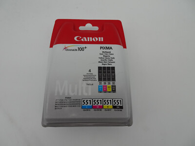 Original Canon 6509B009 / CLI-551 MultiPack Tinten KMCY in OVP für PIXMA MG7150 