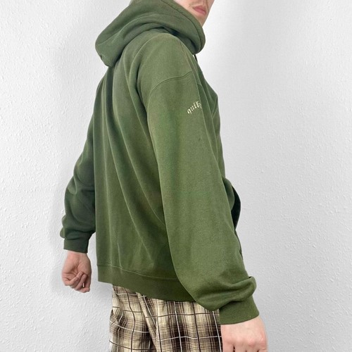 Vintage Quiksilver Hoodie Sweatshirt bestickt Grafik Surf Skate Pullover 90er - Bild 3 von 4