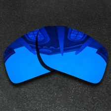 US Deep Blue Polarized Replacement Lenses For-Oakley Double Edge OO9380