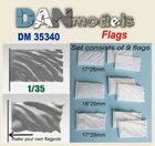 Dan Models 35340 Scale 1:35 Detailing Set Flags 9 pcs