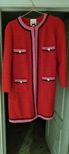 Edward Achour Red Wool Jacket