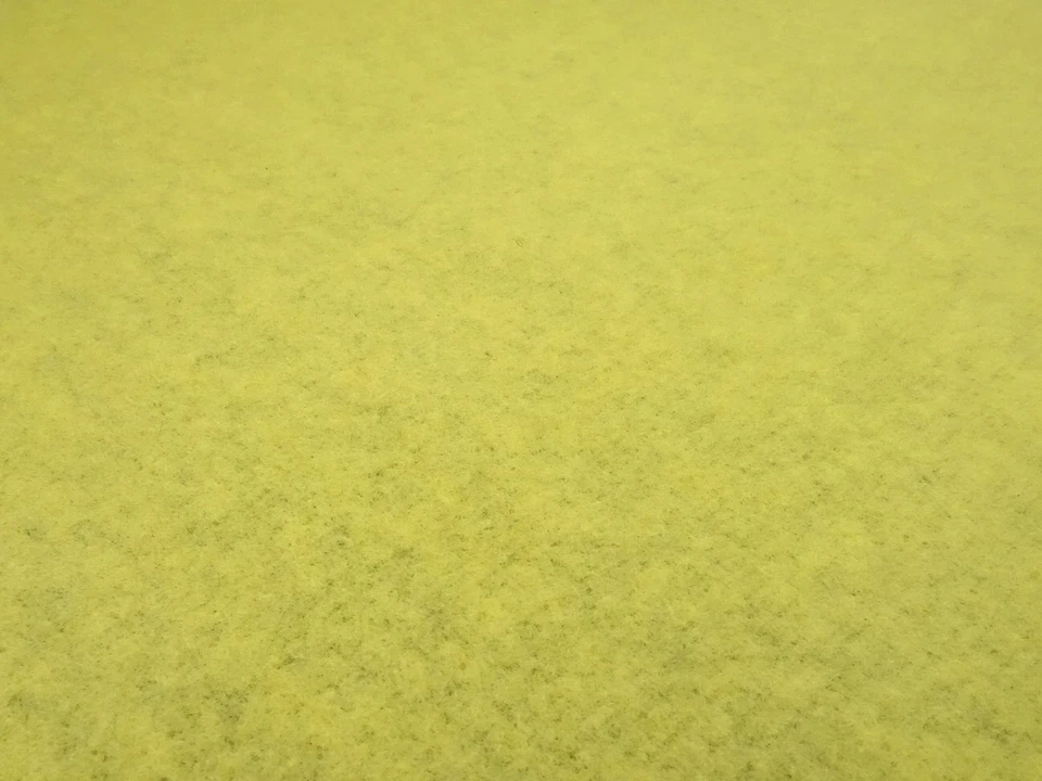 Stoffrest 29x120cm dicker Ital. Strickstoff Merino Flausch Doubleface Wolle gelb - Bild 2 von 4