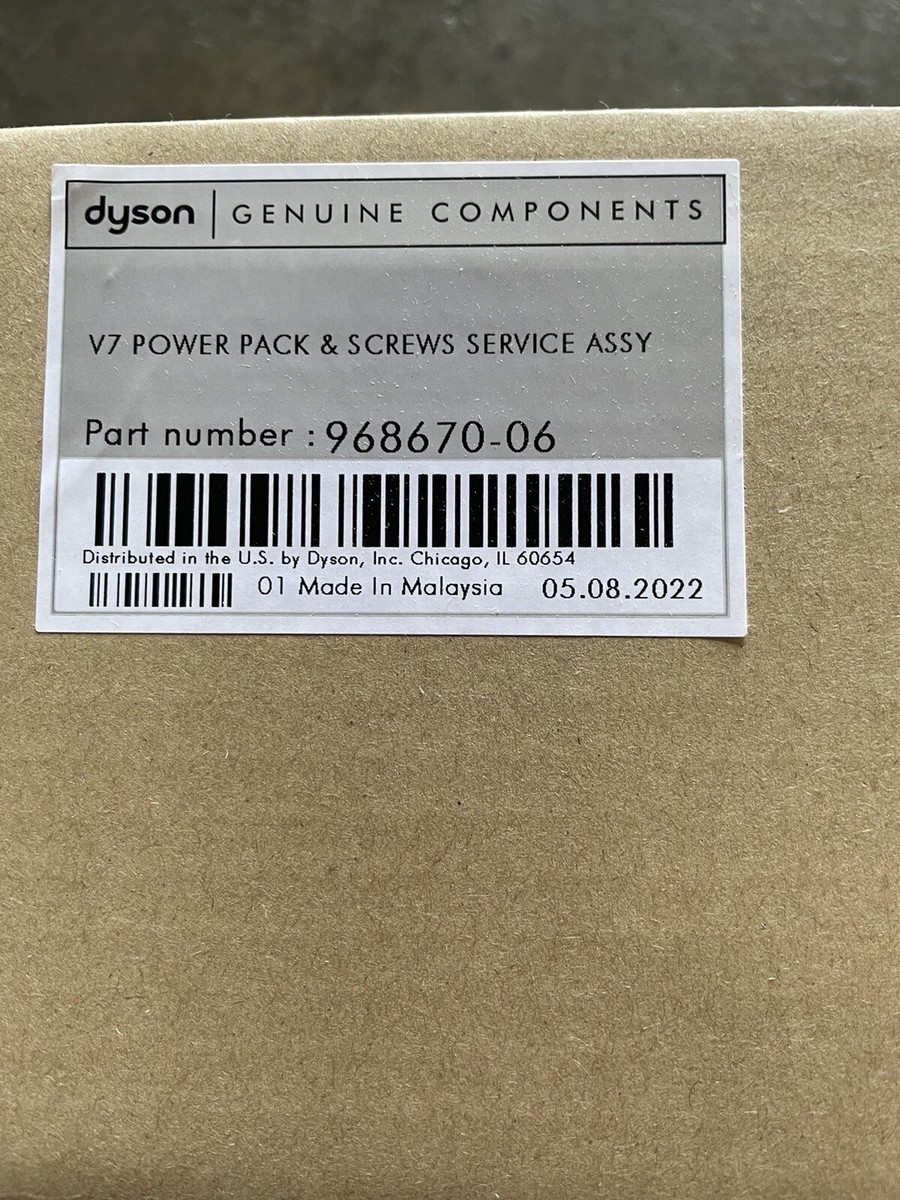美容機器 Dysonバッテリー V7 純正品 新品未使用 パーツ番号968670-21
