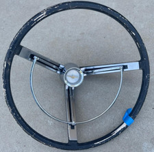 Ford Thunderbird Steering Wheel Chrome Trim Kit 1961-1963 61-63 Oem 2