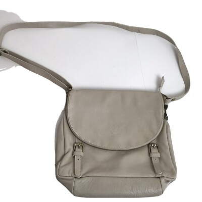 Vera Pelle Made In Italy Leather Crossbody Bag Purse  Clean! Quality.     1r
