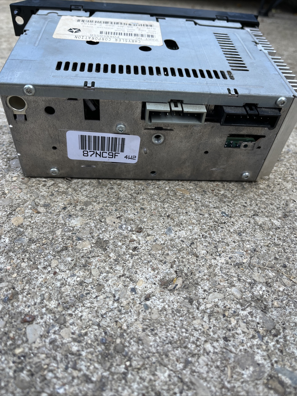 Chrysler Radio Cassette Player Part No.p04858556 for sale online 
