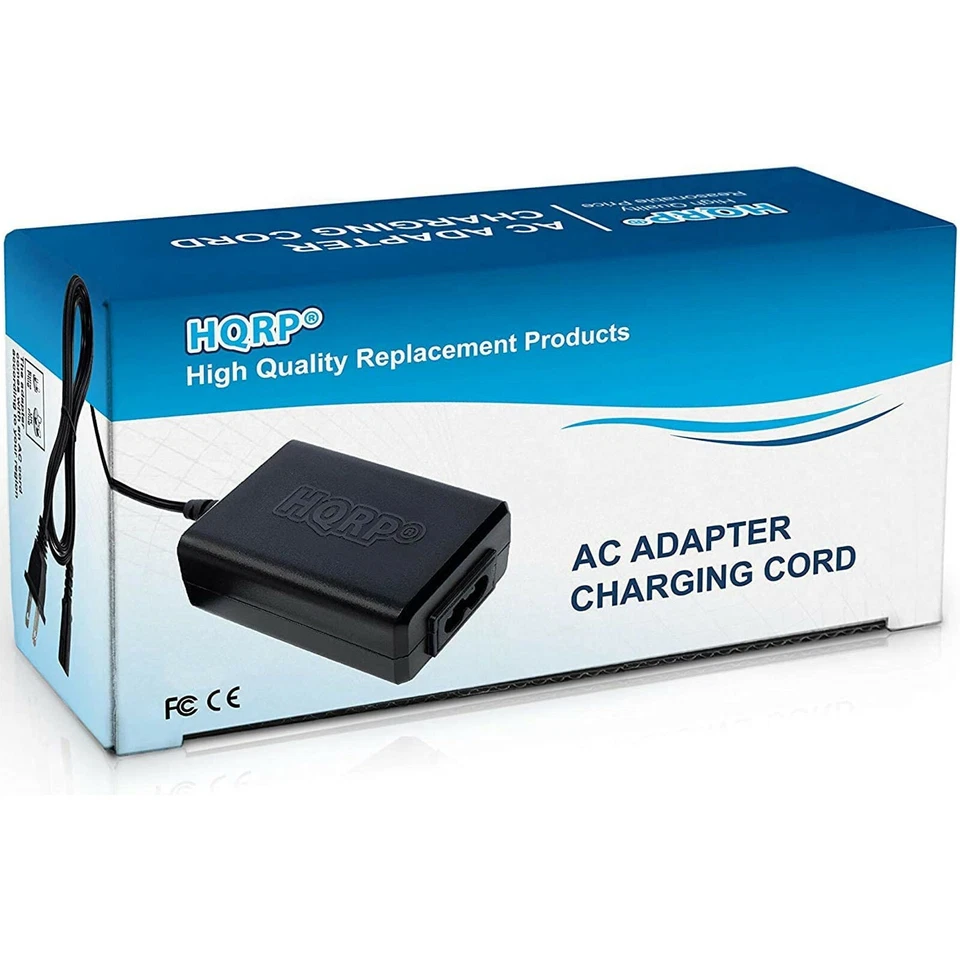 HQRP Replacement AC Power Adapter / Charger for JVC Everio Series Camcorders - Image 2 of 4