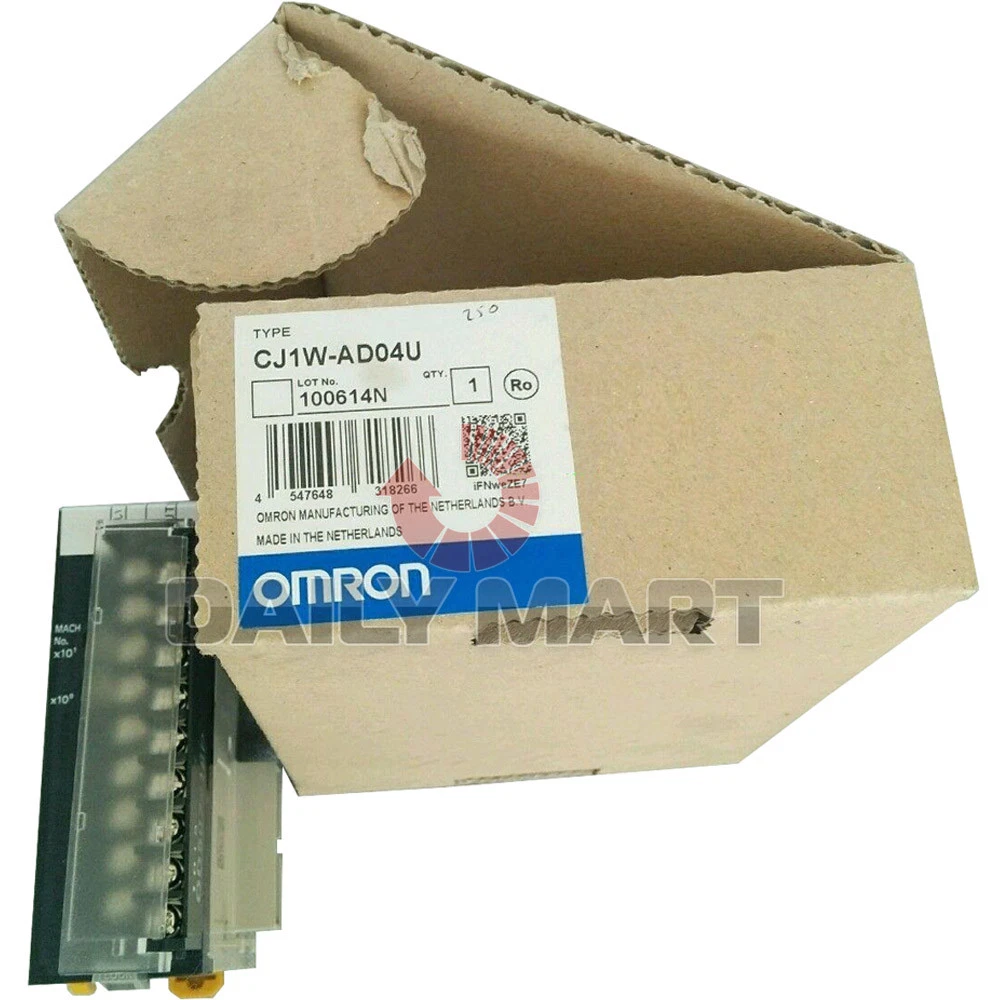 Brand New In Box Omron CJ1W-AD04U PLC