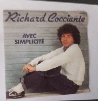 Richard Cocciante / Mit Einfachheit / 45 Umdrehungen