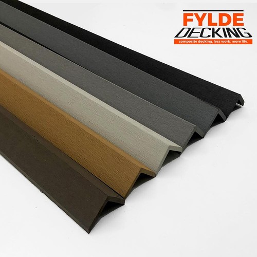 Black Granite 4.8m Composite WPC Decking Deep Woodgrain DIY Kit | FREE Delivery - Picture 2 of 4