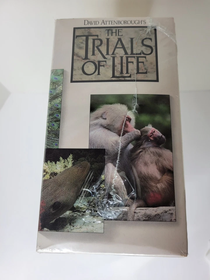 Time Life David Attenborough's The Trials of Life 12-VHS Box Set - 1991 Sealed - Image 2 of 4