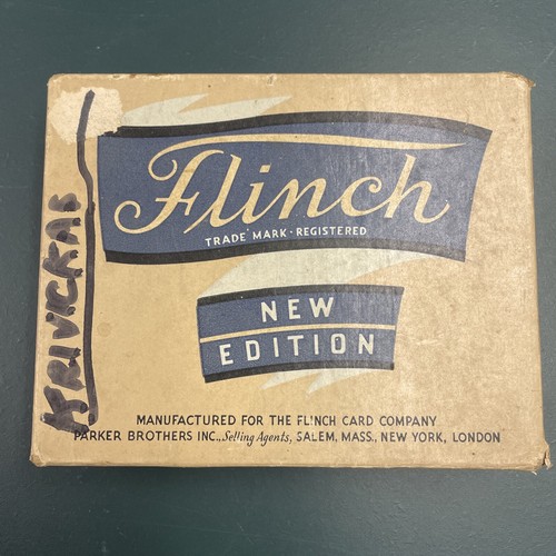 Vintage 1934 Parker Brothers Flinch Card Game Complete Instructions vintage-1934-parker-brothers-flinch-card-game-complete-instructions