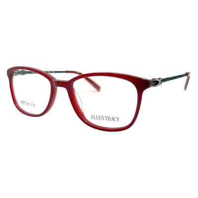 ELLEN TRACY - PATNA RED 48/16/130 - RED - NEW Authentic EYEGLASSES