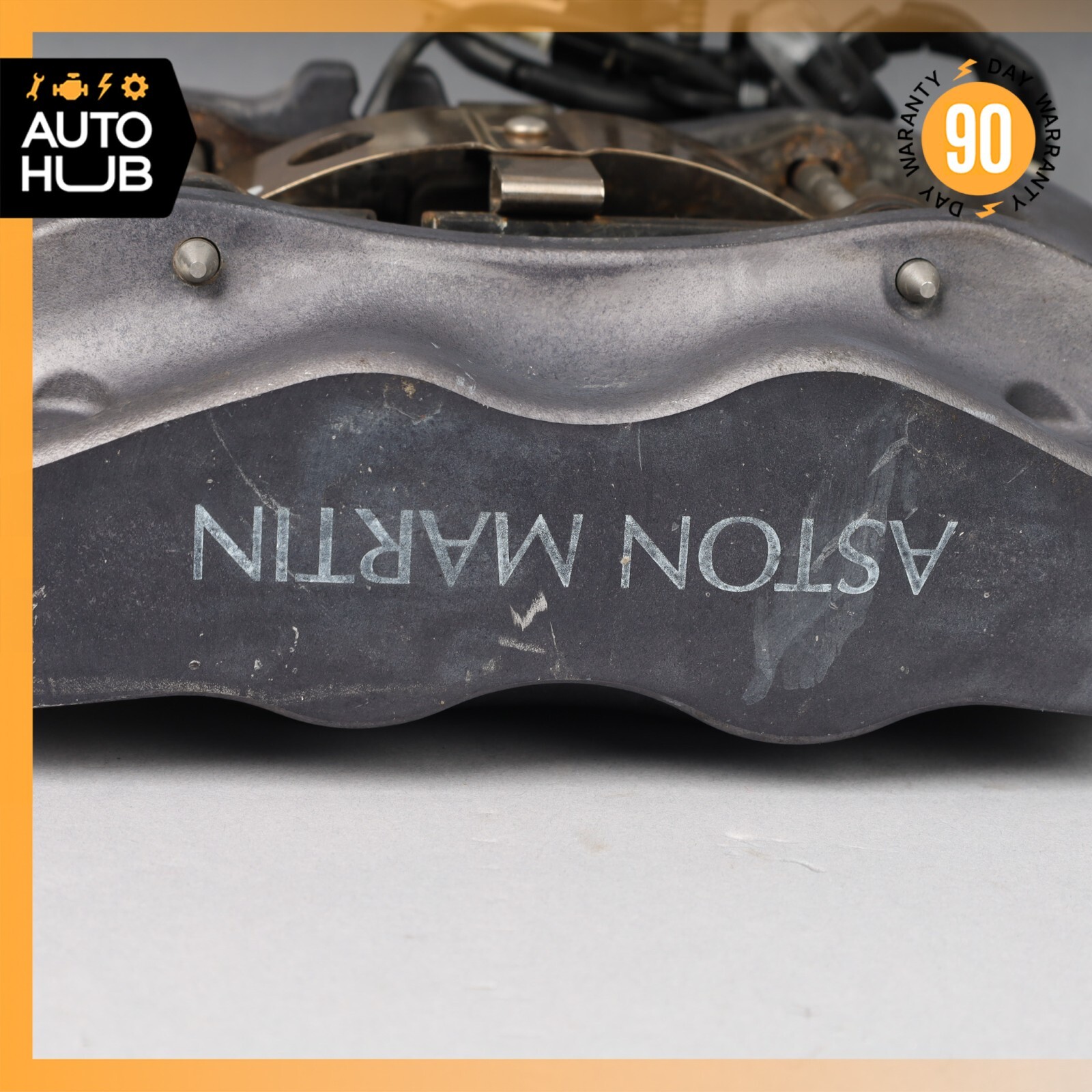 08-18 Aston Martin DB9 GT DBS Rear Left & Right Brake Calipers Set OEM 7k