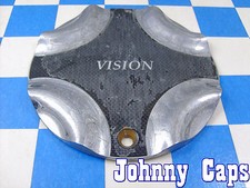 Vision Wheels Chrome Center Caps 8140-0 Custom Vision Wheel Center Cap 1