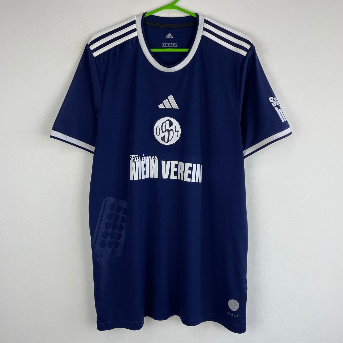 adidas FC Schalke 04 99/00ホームシャツLサイズ未使用品 adidas FC Schalke 04 99/00ホームシャツLサイズ未使用品