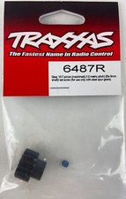 Traxxas 6487R 15-T Pinion Gear for Spur Gears/5mm Shaft Machined, 1.0 Pitch 