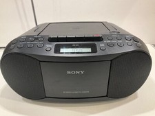 Sony CFD-S70 Boombox CD Player Radio Stereo Cassette - Black CD not working 