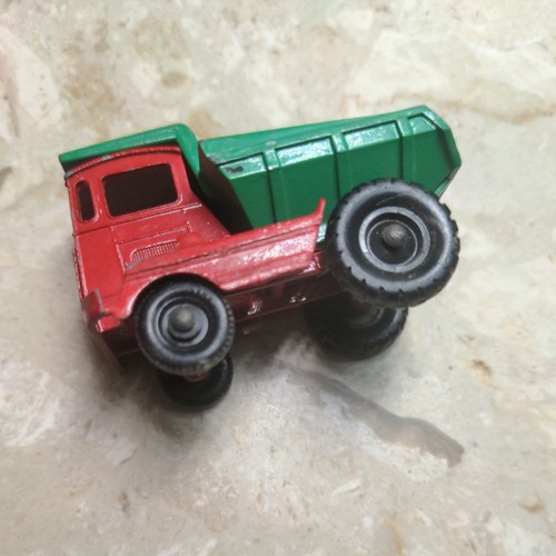 Vintage 1961 Lesney Matchbox No. 2 Muir Hill Dumper Laing Made in England Toy - Picture 5 of 12