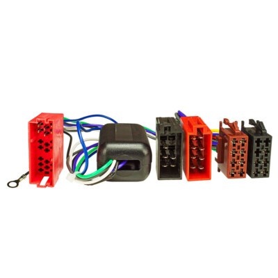 Aktivsystem Radio Adapter passt für Audi A2 A3 A4 A6 A8 4x100 Watt max. Mini ISO