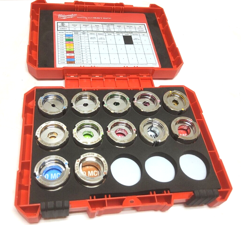 New Milwaukee 49-16-KITC 8 - 600 MCM Force Logic Copper U New Milwaukee 49-16-KITC 8 - 600 MCM Force Logic Copper U