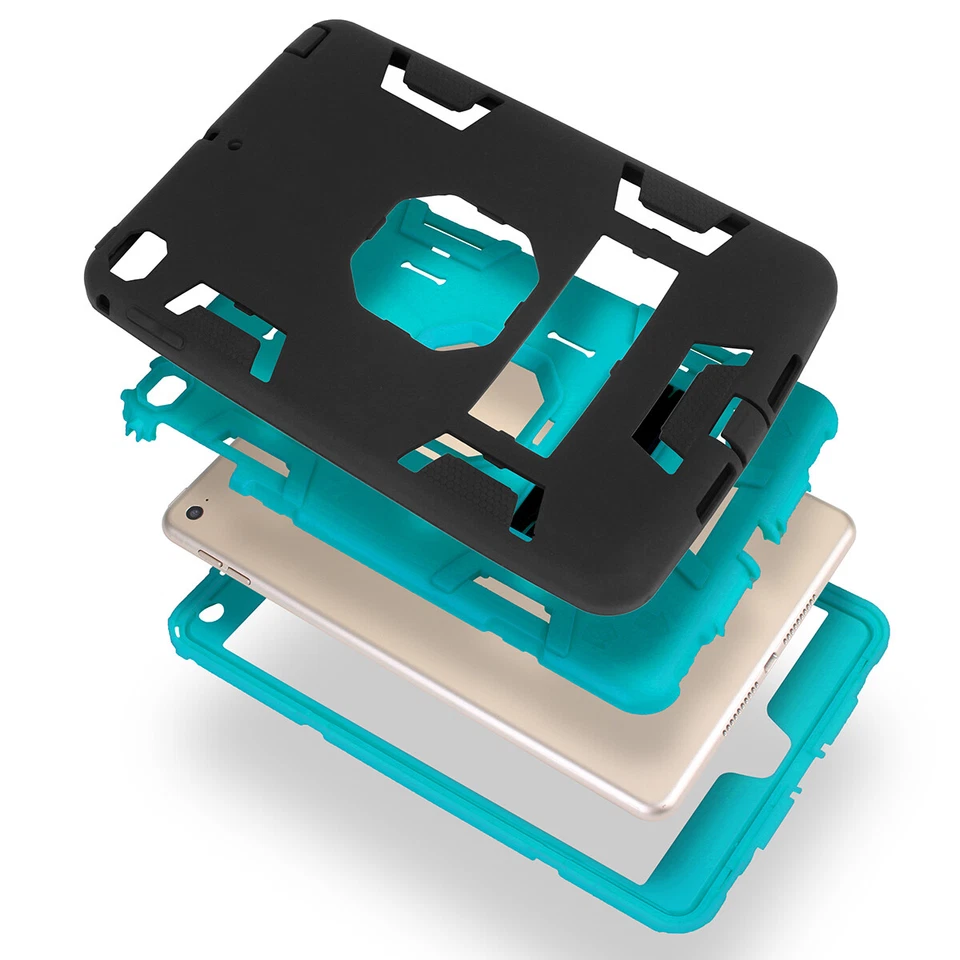 For Apple iPad mini 5th/4/3/2/1st Case Hybrid Shockproof Heavy Duty Stand Cover - Image 4 of 4