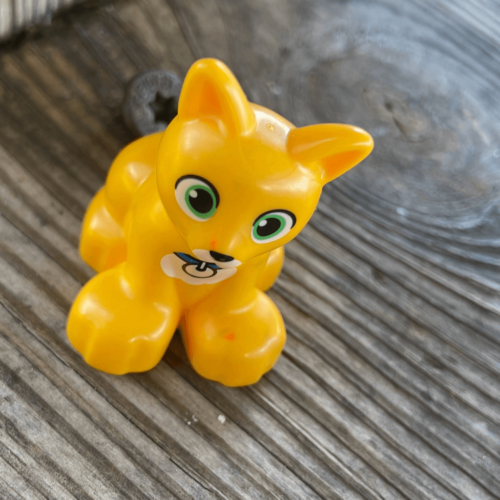 Duplo Animal Golden Yellow Orange CAT (41624) - Picture 1 of 4
